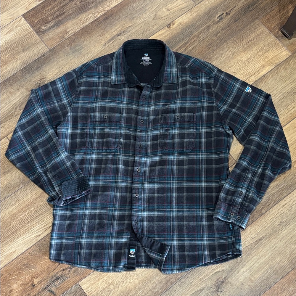 Kuhl Men’s Fugitive Flannel Shirt- XL